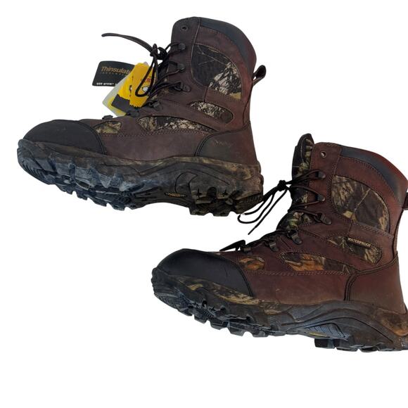 NWT Mossy Oak Boots Herman Survivors Insulate Camo Hunting Work 9.5 W Camouflage - Picture 2 of 9